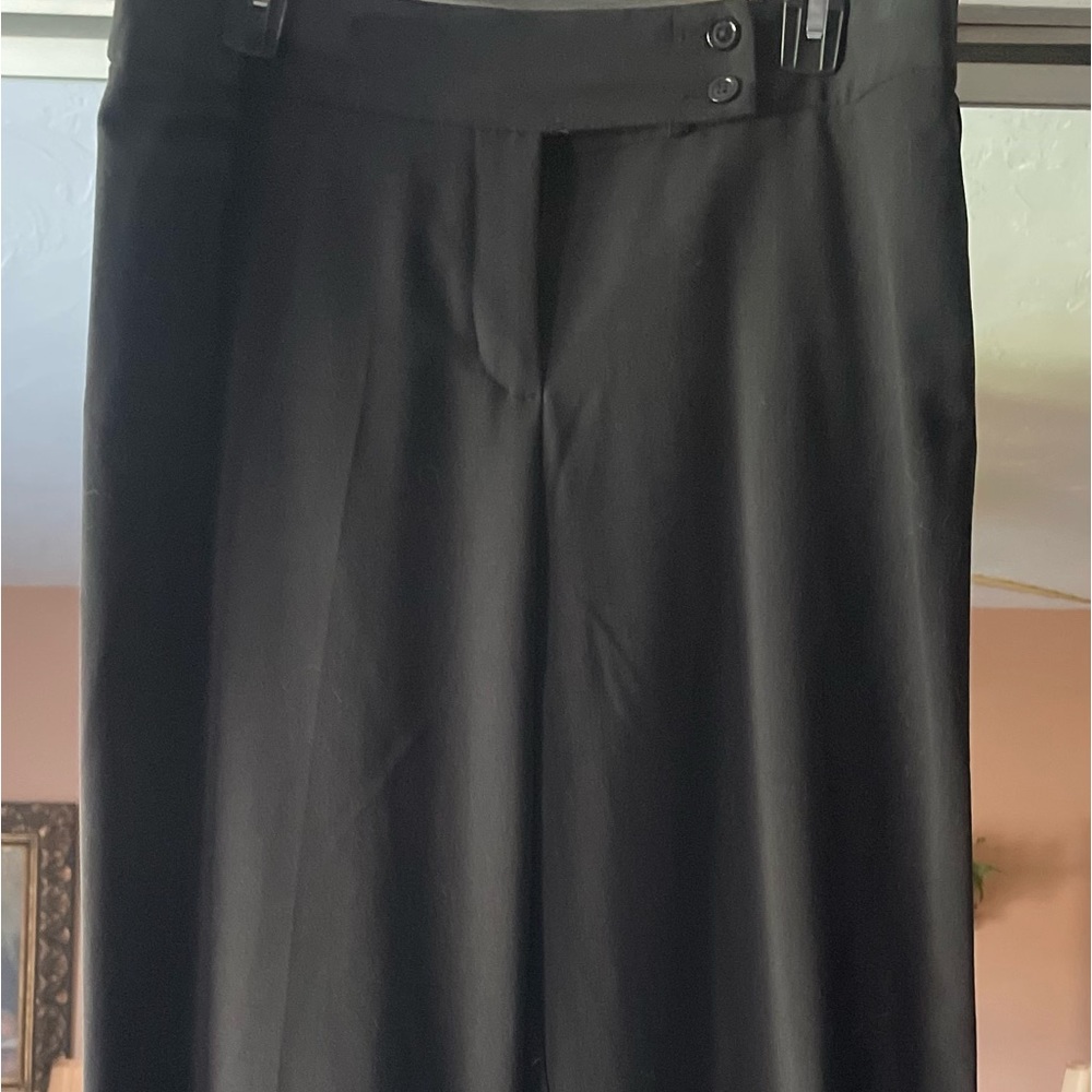 Like New Laura Scott Black Classic Trousers size 12